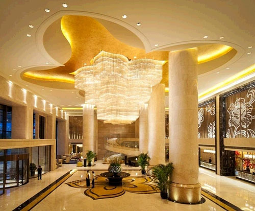 廣州白云萬(wàn)達(dá)希爾頓酒店設(shè)計(jì)  帶你脫離商務(wù)酒店古板面孔