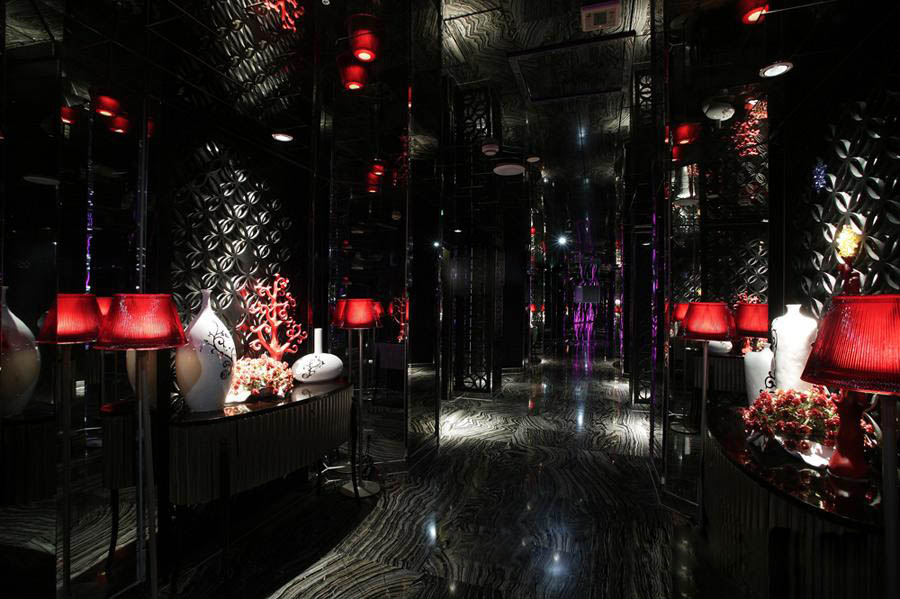 豪華高檔酒吧設計案例 浙江余姚風凰城內部酒吧