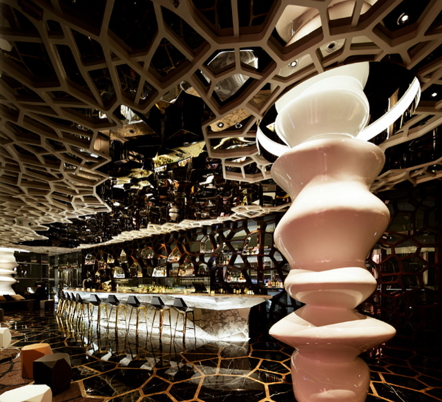 香港New Ozone夜總會設(shè)計效果圖欣賞