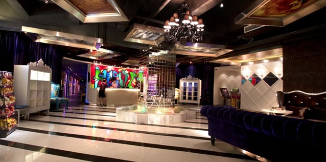 充滿藝術氣息 深圳量販式KTV設計案例欣賞