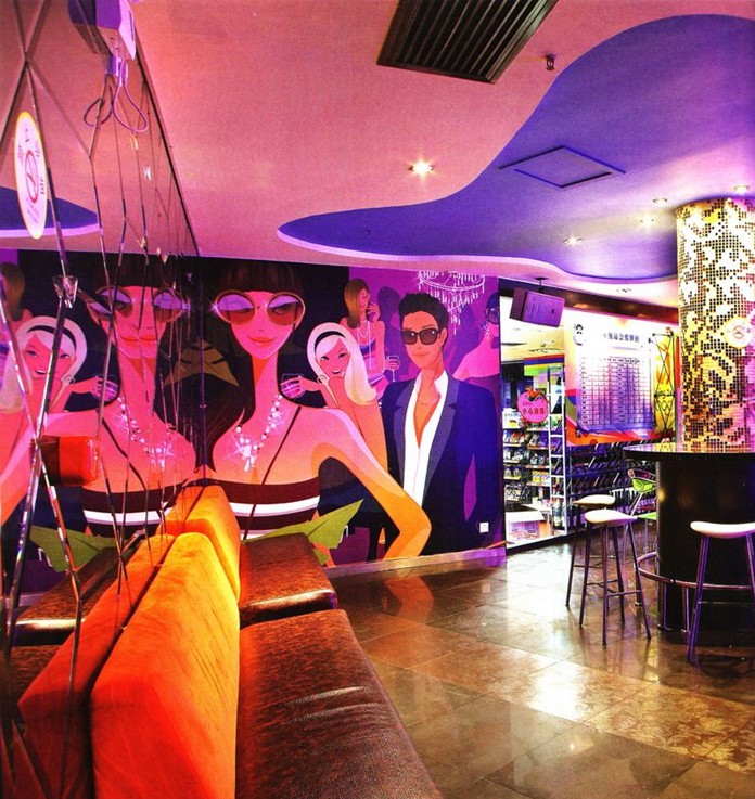 廣東深圳金世界KBOX娛樂會所設(shè)計(jì)圖