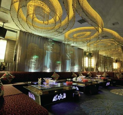 華天國際娛樂會所設(shè)計(jì)效果圖欣賞 兩種不同風(fēng)情布局