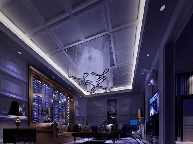 張家港凱撒夜總會設(shè)計(jì)效果圖欣賞 感受現(xiàn)代簡歐風(fēng)格