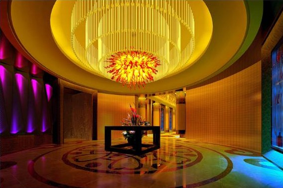 天上宮闕夜總會(huì)設(shè)計(jì)效果圖欣賞 視覺(jué)效果鮮明