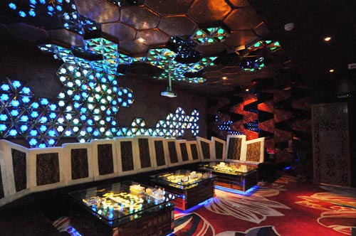 都市夜場不二選擇 武漢金色年華KTV設(shè)計欣賞