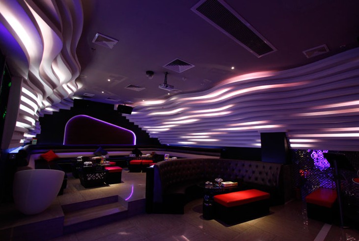 時尚休閑娛樂聚會空間 凱歌王朝量販?zhǔn)終TV設(shè)計