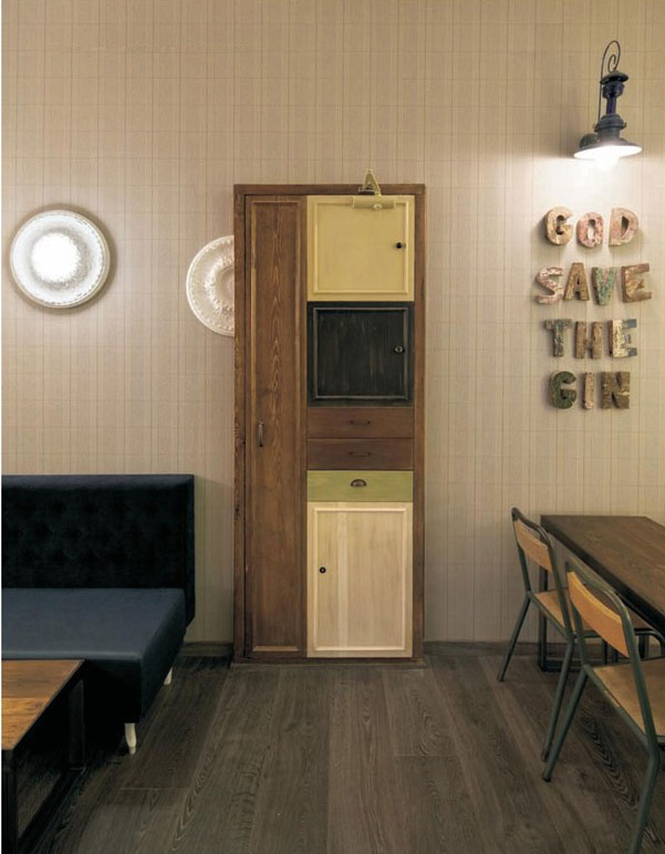 巴塞羅那Bobby Gin雞尾酒吧設(shè)計(jì)實(shí)景圖欣賞