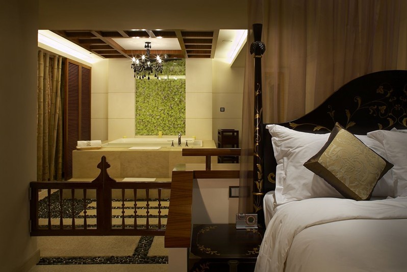 融合歐洲地中海城堡設(shè)計(jì)風(fēng)格 星河灣桑拿中心設(shè)計(jì)欣賞