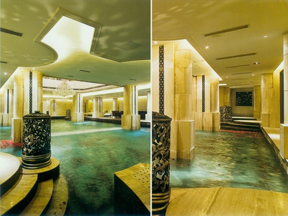 銀色假日洗浴會所設(shè)計欣賞 “觸摸”舒適的簡約美