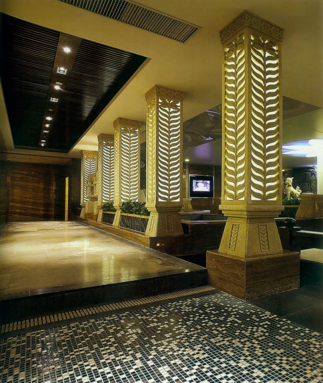 星河灣桑拿洗浴設(shè)計(jì)圖欣賞 品味厚重的古代文化帶來的震撼