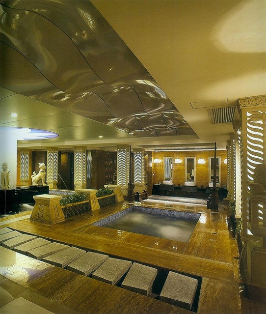 星河灣桑拿洗浴設(shè)計(jì)圖欣賞 品味厚重的古代文化帶來的震撼