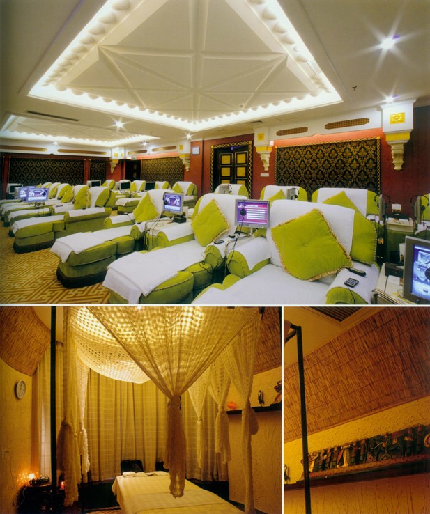 奢華的異國情調(diào) 元亨至尊洗浴會所設(shè)計