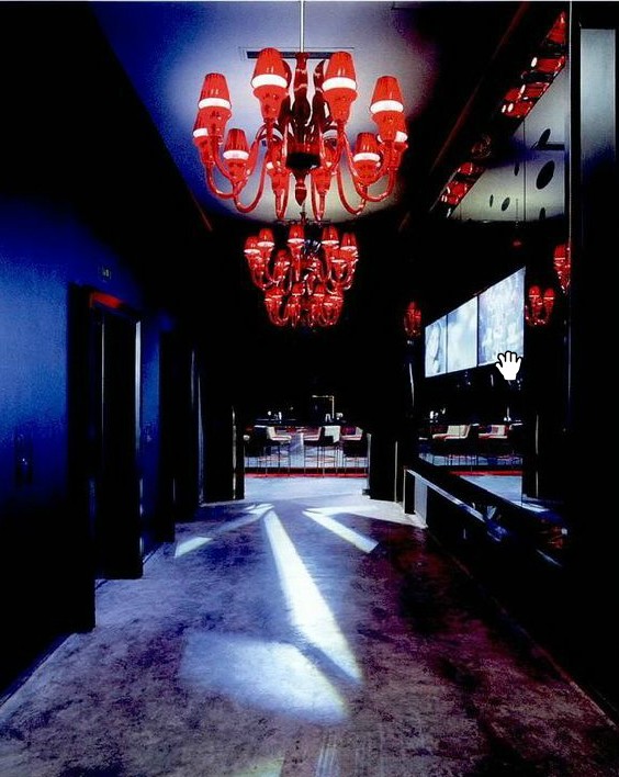 紅色性感 KLUBBROUGE酒吧設(shè)計效果圖