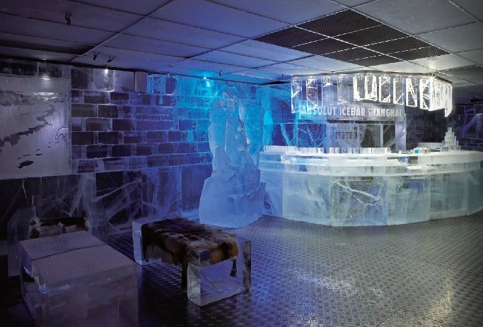 冰與火 上海Absolut Icebar酒吧設(shè)計