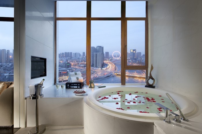 天津海河悅榕莊spa水療中心設計