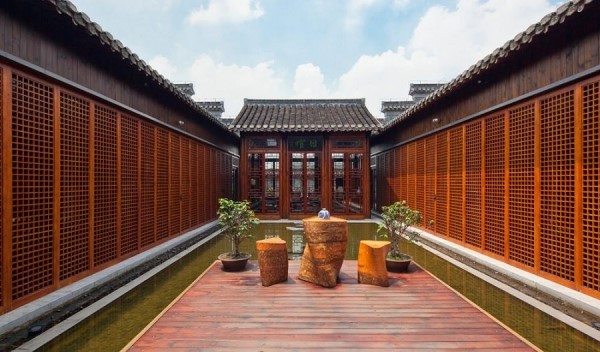 “揚(yáng)州一日，夢(mèng)已千年” 揚(yáng)州小盤(pán)谷會(huì)所酒店設(shè)計(jì)欣賞