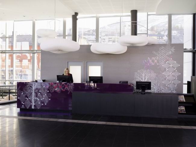 挪威納爾維克Rica酒店大堂設(shè)計圖