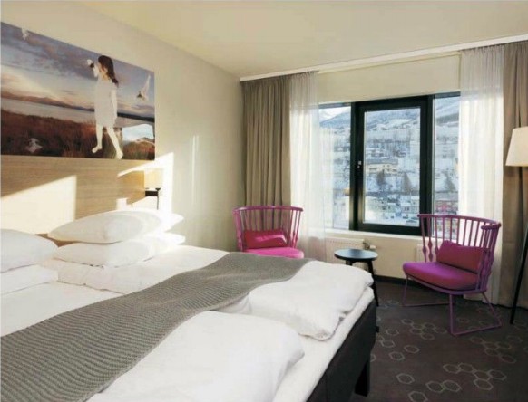 挪威納爾維克Rica酒店客房設(shè)計效果圖