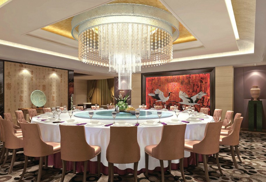 大氣莊重的遠(yuǎn)安國(guó)際大酒店設(shè)計(jì)效果圖欣賞