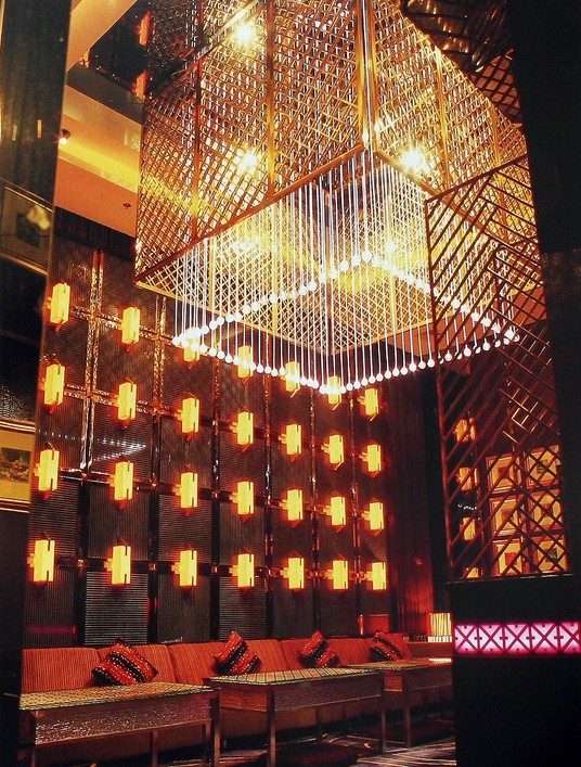 上海823夜總會(huì)設(shè)計(jì)效果圖 尊貴如皇家宮殿