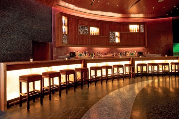 迪拜Nobu 紅酒會所設(shè)計裝修圖