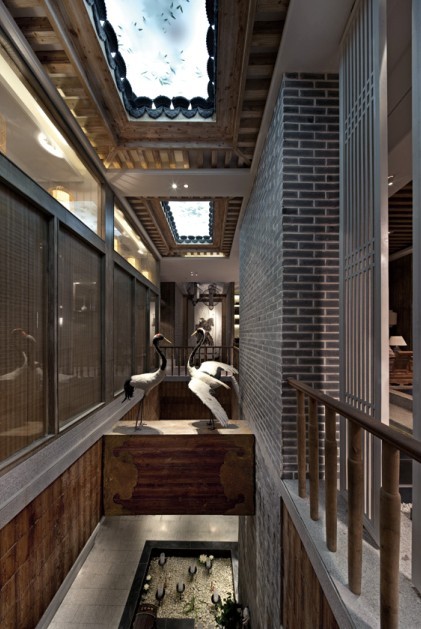 合肥徽派茶會(huì)所設(shè)計(jì)