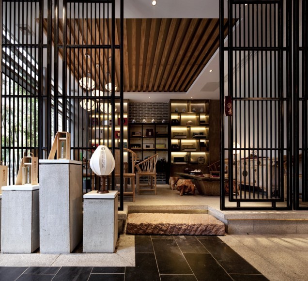 合肥徽派茶會(huì)所設(shè)計(jì)