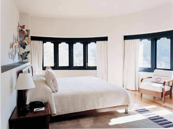 不丹帕羅烏瑪度假酒店設(shè)計 將當(dāng)?shù)氐淖匀毁Y源帶入室內(nèi)