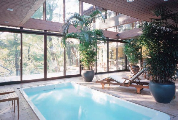 東京郊外私人會所洗浴中心設計欣賞