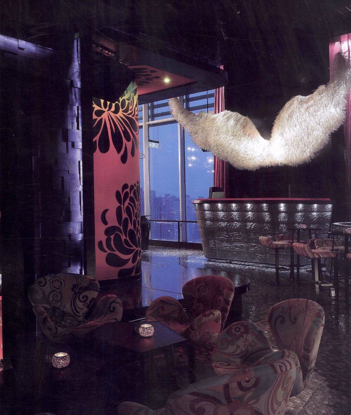 SIN LOUNGE酒吧設(shè)計 運用更多富有創(chuàng)造性的元素