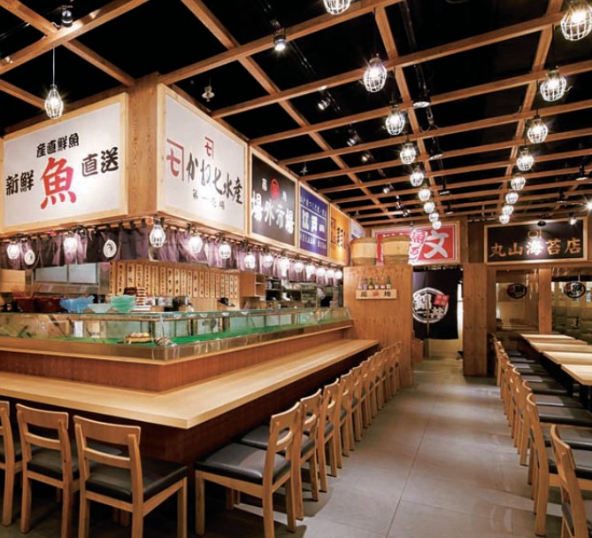 日韓設(shè)計(jì)風(fēng)格餐廳  香港金馬倫道錦井餐廳設(shè)計(jì)欣賞
