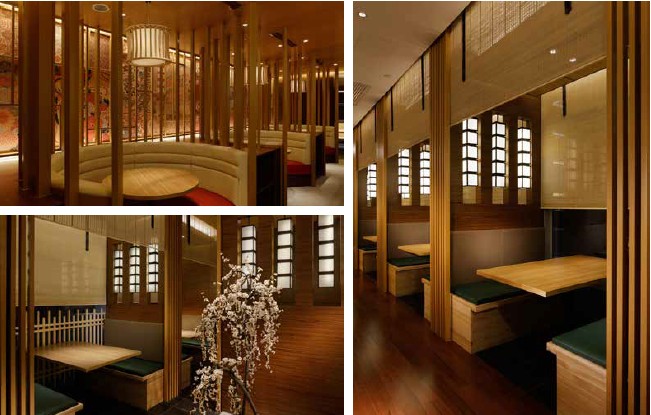 傳統(tǒng)日式餐廳 北京的勝博殿餐飲會所設(shè)計