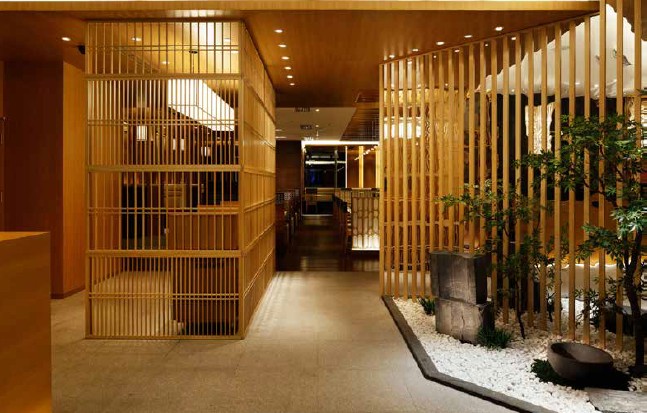 傳統(tǒng)日式餐廳 北京的勝博殿餐飲會所設(shè)計